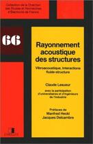 Couverture du livre « Rayonnement Acoustique Des Structures » de Lesueur C aux éditions Edf