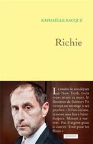 Couverture du livre « Richie » de Raphaelle Bacque aux éditions Grasset Et Fasquelle