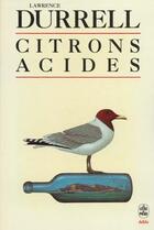 Couverture du livre « Citrons acides » de Durrell-L aux éditions Le Livre De Poche