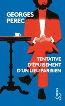 Couverture du livre « Tentative d'épuisement d'un lieu parisien » de Georges Perec aux éditions Christian Bourgois