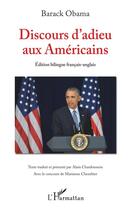 Couverture du livre « Discours d'adieu aux Américains » de Barack Obama aux éditions L'harmattan