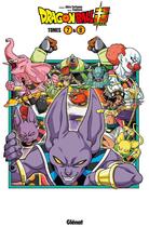 Couverture du livre « Dragon Ball Super : coffret vol.4 : Tomes 7 et 8 » de Akira Toriyama et Toyotaro aux éditions Glenat