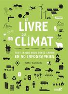 Couverture du livre « Le livre du climat : tout ce que vous devez savoir en 50 infographies » de Esther Gonstalla aux éditions Plume De Carotte