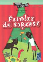 Couverture du livre « Paroles de sagesse » de Anne-Catherine Vivet-Remy aux éditions Retz