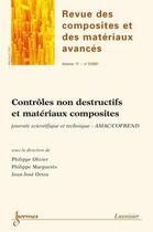 Couverture du livre « Controles non destructifs et materiaux composites journee scientifique et technique revue des compos » de Olivier aux éditions Hermes Science Publications