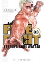 Couverture du livre « Free fight Tome 3 » de Saruwatari-T aux éditions Delcourt