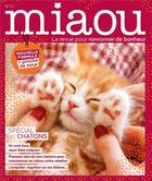 Couverture du livre « Miaou n 11 - special chatons » de  aux éditions Prisma Passion