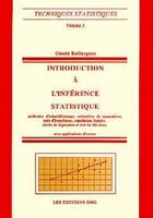 Couverture du livre « Introduction à l'inférence statistique (2ème édition) (Techniques statistiques, Volume 3) » de Gerald Baillargeon aux éditions Smg