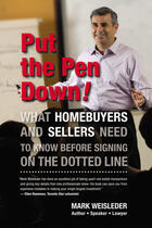 Couverture du livre « Put the Pen Down! » de Liv Spencer et Mark Weisleder aux éditions Ecw Press