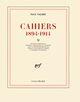 Couverture du livre « Cahiers - vol02 - (1894-1914) » de Paul Valery aux éditions Gallimard (patrimoine Numerise)