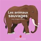 Couverture du livre « Les animaux sauvages - mon imagier anime » de Collectif/Dupont aux éditions Gallimard-jeunesse