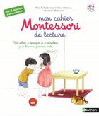 Couverture du livre « Mon cahier Montessori de lecture » de  aux éditions Nathan