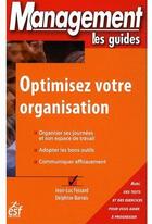 Couverture du livre « Optimisez votre organisation » de Gresy/Barrais aux éditions Esf Prisma