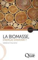 Couverture du livre « La biomasse, énergie d'avenir ? » de Paul Mathis et Herve Bichat aux éditions Quae