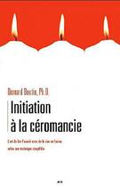 Couverture du livre « Initiation a la ceromancie » de  aux éditions Ada