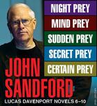 Couverture du livre « John Sandford Lucas Davenport Novels 6-10 » de John Sandford aux éditions Penguin Group Us