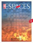 Couverture du livre « Le Nouvel Espace Niveau 1 ; Eleve » de Capelle et Gidon aux éditions Hachette Fle