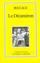 Couverture du livre « Decameron » de Boccace aux éditions Rue Des Ecoles