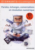 Couverture du livre « Paroles, échanges, conversations et révolution numérique » de  aux éditions Flammarion
