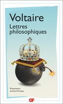 Couverture du livre « Lettres philosophiques » de Voltaire aux éditions Flammarion