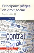 Couverture du livre « Principaux pièges en droit social (édition 2014) » de  aux éditions Oec