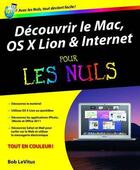 Couverture du livre « Découvrir le mac OS X lion et internet pour les nuls » de Edward C. Baig aux éditions First Interactive