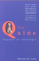 Couverture du livre « Lire quine » de  aux éditions Eclat