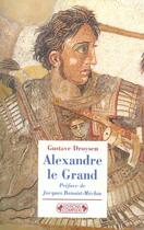 Couverture du livre « Alexandre le Grand » de Johann Gustave Droysen aux éditions Complexe