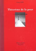 Couverture du livre « Theoreme De La Peur » de Greg Child aux éditions Guerin