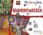 Couverture du livre « Coloring book hundertwasser » de Schmolzl Michael aux éditions Prestel