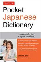 Couverture du livre « Tuttle pocket japanese dictionary » de Samuel Martin aux éditions Tuttle