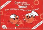 Couverture du livre « 2 minutes de bonheur en couple ! - pour prendre le temps d'etre heureux - edition illustree » de De Foucauld/Epalle aux éditions 7c+