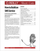 Couverture du livre « How to build an SMS service » de Jordan Schwartz aux éditions O'reilly Media