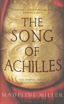 Couverture du livre « THE SONG OF ACHILLES » de Madeline Miller aux éditions Bloomsbury Uk
