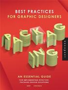 Couverture du livre « Best practices for graphic designers packaging » de Grip aux éditions Rockport