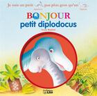 Couverture du livre « Bonjour les dinosaures ; bonjour petit diplodocus » de Yvette Barbetti aux éditions Lito