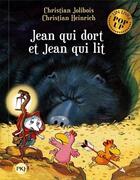 Couverture du livre « Les P'tites Poules Tome 7 : Jean qui dort et Jean qui lit » de Christian Jolibois et Christian Heinrich aux éditions Pocket Jeunesse