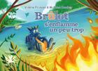 Couverture du livre « Brûlot s'enflamme un peu trop » de Mathieu Coudray et Valerie Frances aux éditions Le Lac Aux Fees