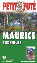 Couverture du livre « Maurice rodrigues 2003, le petit fute (édition 2003) » de Collectif Petit Fute aux éditions Le Petit Fute