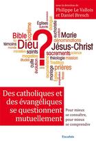 Couverture du livre « Des catholiques et des évangéliques se questionnent » de Bresch Et Le Vallois aux éditions Excelsis