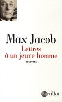 Couverture du livre « Lettres à un jeune homme ; 1941-1944 » de Max Jacob aux éditions Bartillat