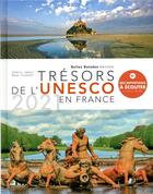 Couverture du livre « Trésors de l'Unesco en France : le patrimoine (édition 2021) » de Maud Tyckaert et Aurelie Lenoir aux éditions Belles Balades