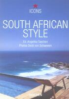 Couverture du livre « South african style » de  aux éditions Taschen