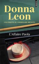 Couverture du livre « L'affaire Paola » de Donna Leon aux éditions Points