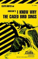 Couverture du livre « CliffsNotes on Angelou's I Know Why the Caged Bird Sings » de Robinson Mary aux éditions Houghton Mifflin Harcourt