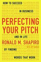 Couverture du livre « Perfecting Your Pitch » de Barker Jeff aux éditions Penguin Group Us