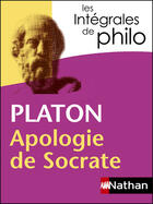 Couverture du livre « Platon ; apologie de Socrate » de Denis Huisman aux éditions Nathan