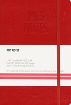 Couverture du livre « Notes cuir garance » de Nemesis aux éditions Toma