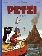 Couverture du livre « Petzi et le volcan » de Thierry Capezzone et Carla Hansen et Vilhelm Hansen et Per Sanderhage aux éditions Caurette