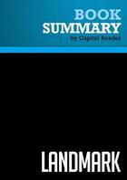 Couverture du livre « Summary: Landmark : Review and Analysis of The Washington Post's Book » de Businessnews Publish aux éditions Political Book Summaries